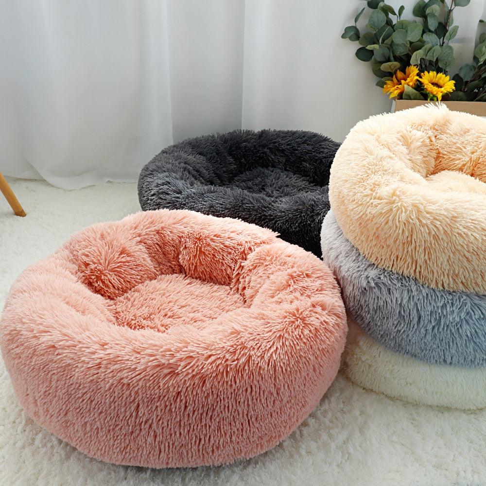 Cozy Fleece Dog Bed